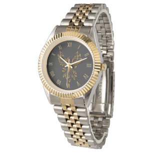 Copper Phoenix Rises på Black Watch Armbandsur