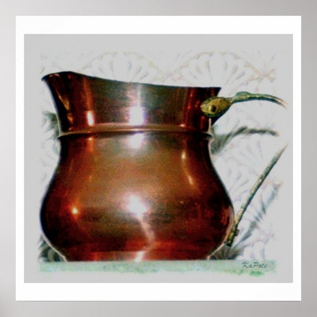 Copper Pitcher Poster (Framsidan)