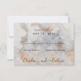 Copper Quarry Bröllop No Meal Choice OSA kort