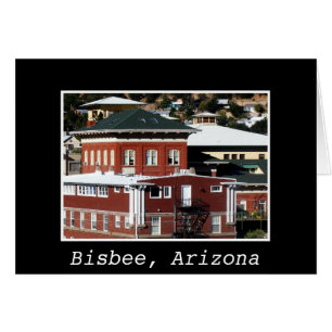 Copper Queen Hotel Bisbee AZ-fotokort Hälsningskort