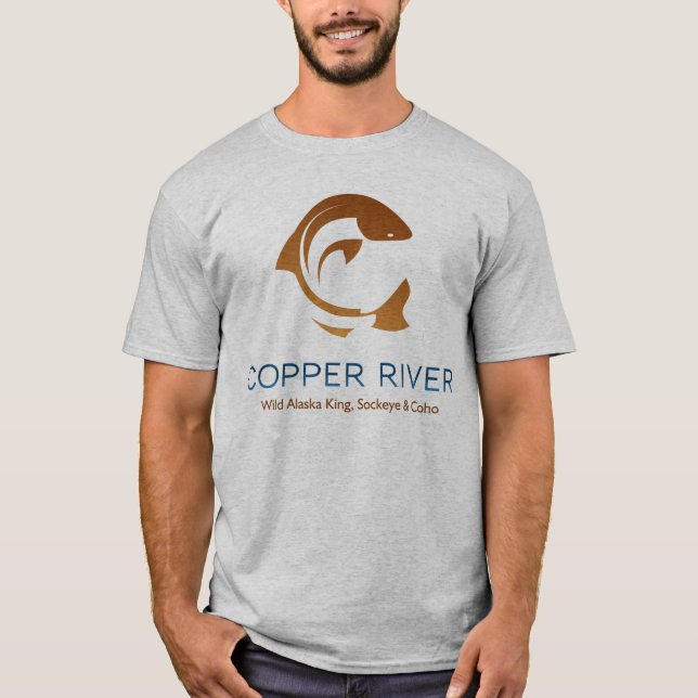 Copper River T-tröja Tee (Framsida)