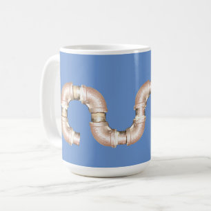 Copper Rör Coffee Mugg