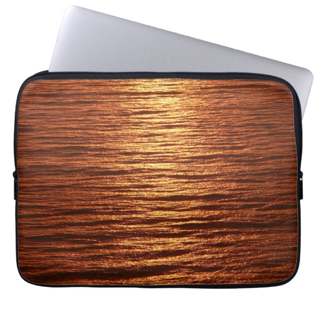 Copper sea pattern laptop fodral (Framsidan)