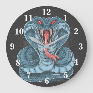 Copperhead Kung Cobra Stor Klocka