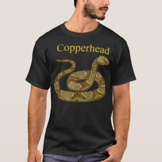 Copperhead Snake Venomous Pit Viper Reptile T Shirt