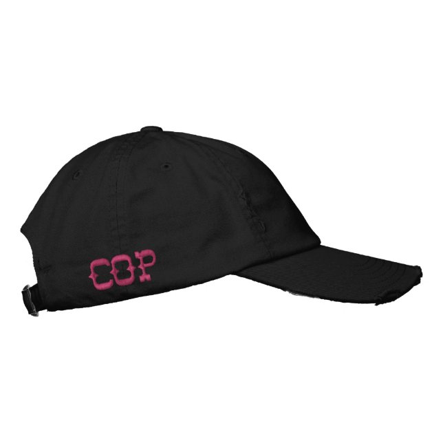#CopPopCupBroderadMössa Broderad Keps (Höger)