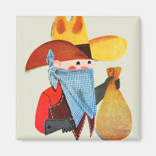 Cops och Robbers Magnet