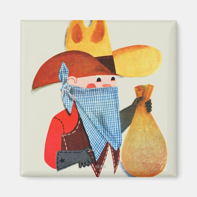 Cops och Robbers Magnet (Framsidan)