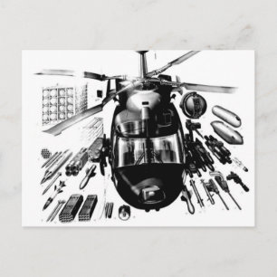 Copter Vykort