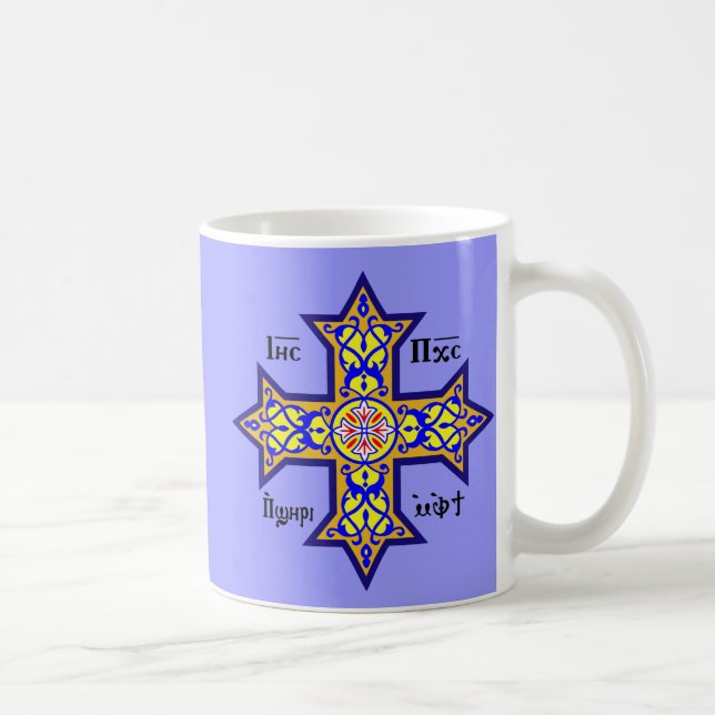 Coptic arg klassikerkopp kaffemugg (Höger)