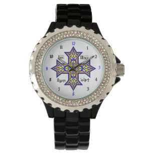 Coptic Kor Beresh Anpassningsbar Wristwatch Armbandsur