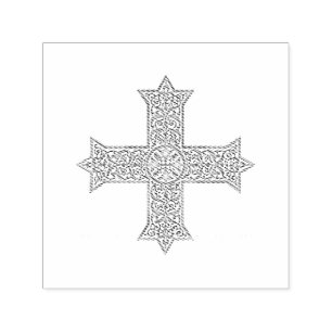 Coptic kor självfärgande stämpel