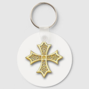 Coptic ortodoxkornyckelring nyckelring