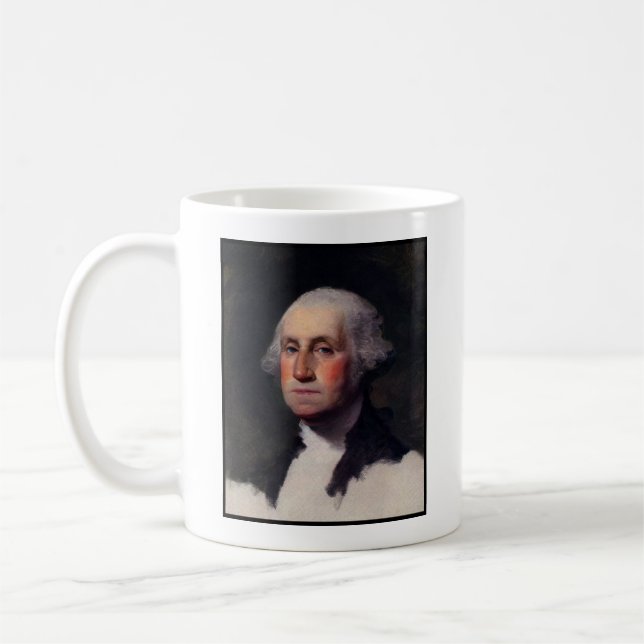 Copy Anthaeneum George Washington, Gilbert Stuart Kaffemugg (Vänster)