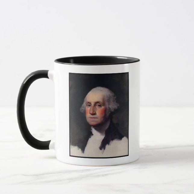 Copy Anthaeneum George Washington, Gilbert Stuart Mugg (Vänster)