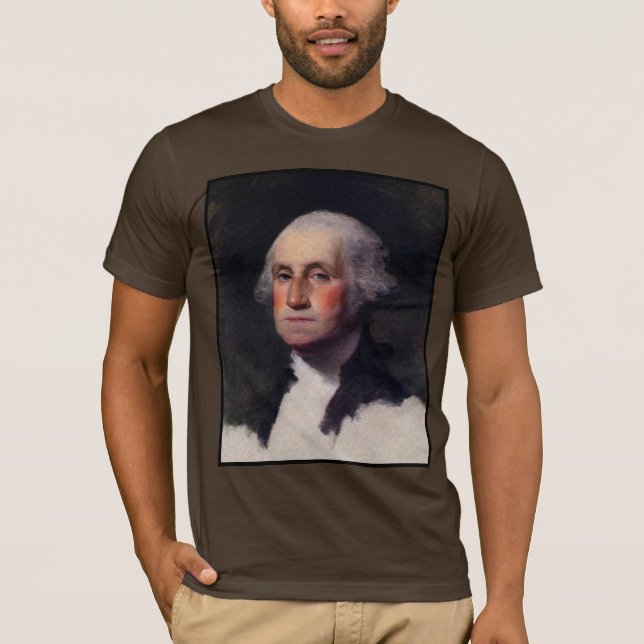 Copy Anthaeneum George Washington, Gilbert Stuart T Shirt (Framsida)