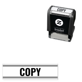 COPY Business Text-mall Självfärgande Stämpel