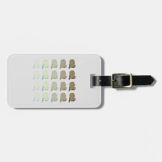 Copybara Capybara Bagagebricka