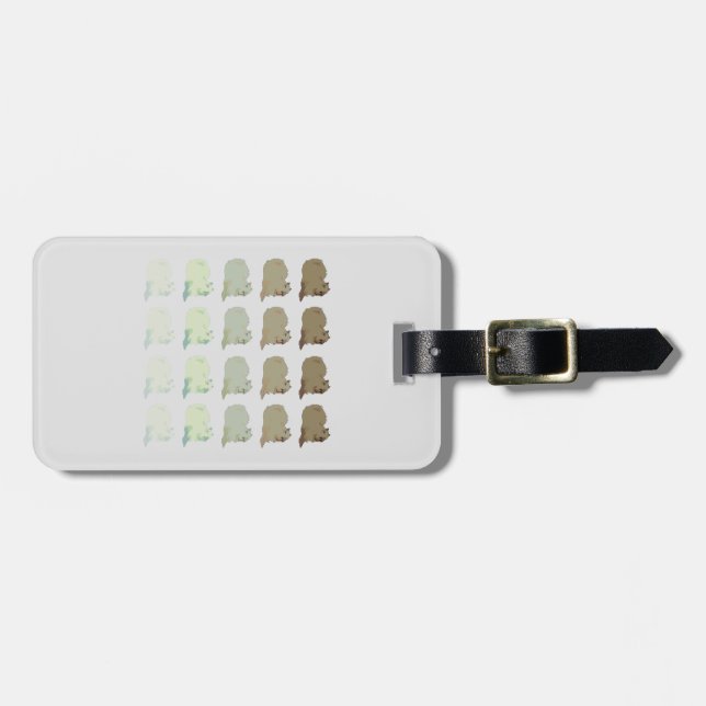 Copybara Capybara Bagagebricka (Horisontell Framsida)