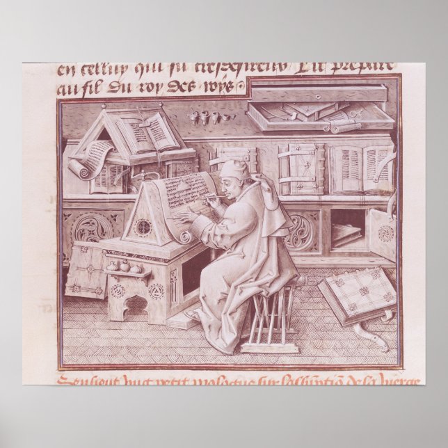 copyist Jean Mielot Poster (Framsidan)