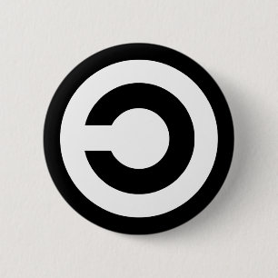 Copyleft - information önskar att vara fri knapp