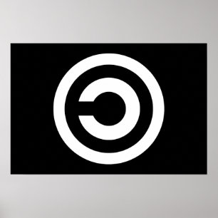 Copyleft - information önskar att vara fri poster