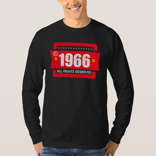 Copyright 1966 All Rights Reserve T Shirt (Framsida)