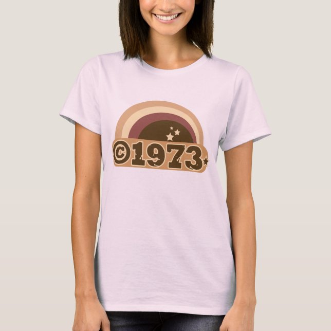 Copyright 1973 tee shirt (Framsida)