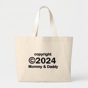 Copyright 2020 Mamma och Pappa Tote Bag Jumbo Tygkasse