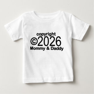 Copyright 2026 Mamma och Pappa Baby T-shirt