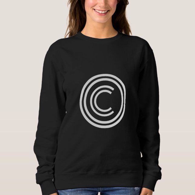 Copyright sign symbol t shirt (Framsida)