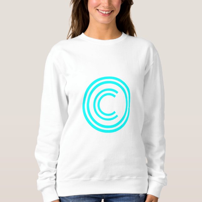Copyright sign symbol t shirt (Framsida)