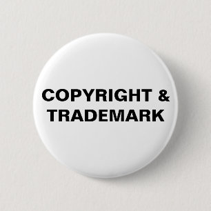 Copyright & Varumärkesknapp (Anpassa färg!) Knapp