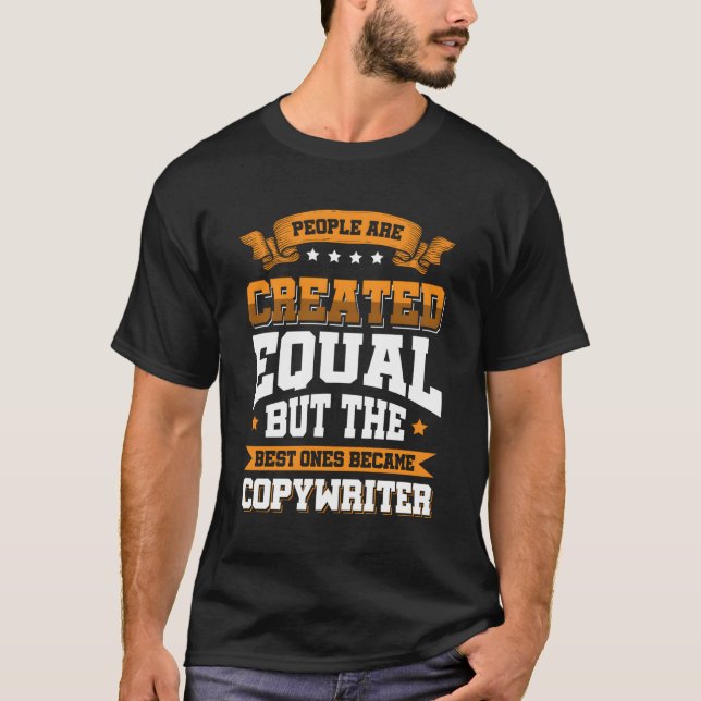 Copywriter Writer Essayis T Shirt (Framsida)