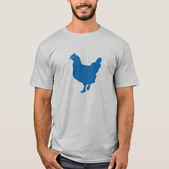 coq poule chicken tee shirt (Framsida)