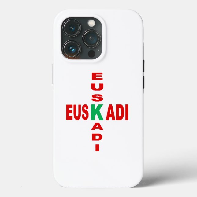 Coque  iPhone 13 Pro d'Appl  DESIGN  EUSKADI  (Baksida )