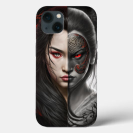 Coque iPhone/iPad Femme samurai