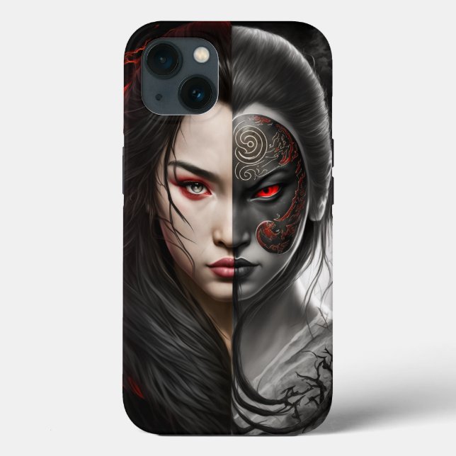 Coque iPhone/iPad Femme samurai (Baksida)