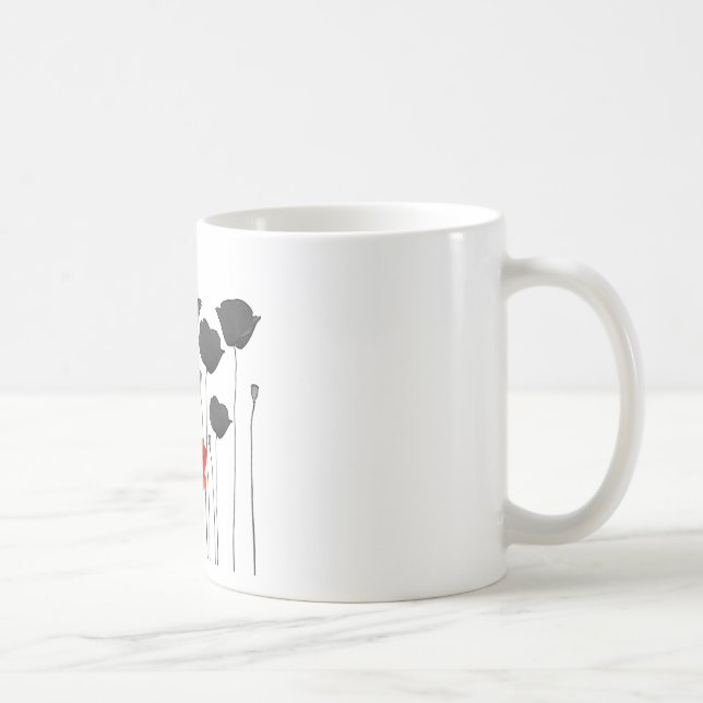 coquelicot kaffemugg (Höger)
