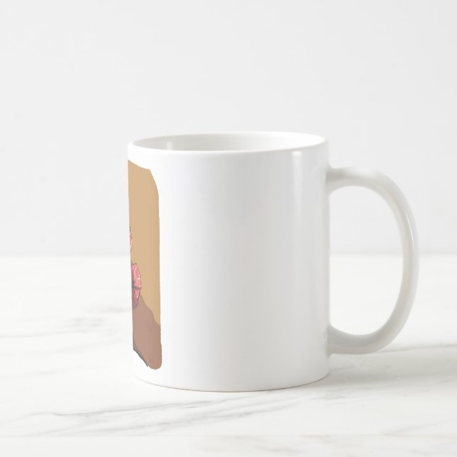 coquelicot kaffemugg (Höger)
