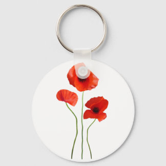coquelicot -poppy nyckelring