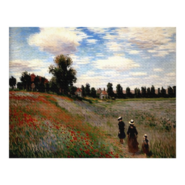 Coquelicots Fototryck (Framsidan)