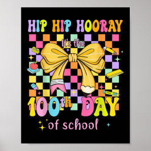 Coquette 100-dagarsdag på skolans höftgård 100 dag poster