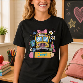 Coquette Anpassat Namn Tillbaka Till Skolan T Shirt