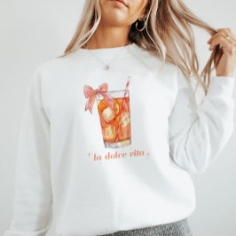 Coquette Aperol Spritz Cocktail 'La Dolce Vita' T Shirt