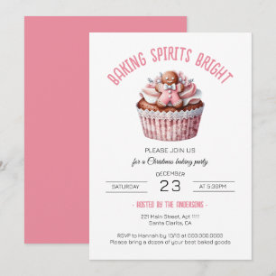 Coquette Baking Spirits Bright jul Party Inbjudningar