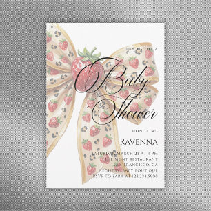 Coquette Bär Bow Enkel Mall Baby Shower