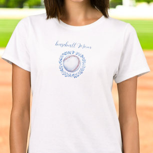 Coquette Baseball Mamma Blommigt Chinoiserie Wanda T Shirt