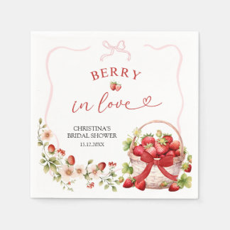 Coquette Berry i Kärlek Möhippa Napkins Pappersservett