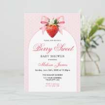 Coquette Berry Sweet Barnrumsfirande